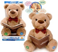 INTRAKTYWNY MIŚ Bajuś opowiadający BAJKI pluszak zabawka DLA DZIECI PL