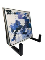 Stojak na winyle płyty winylowe, faktura.