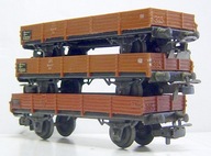 Marklin - zestaw 3 platform 2-osiowych - 1