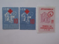 Jugosławia - Czerwony Krzyż - Solidarność - Mi. 111 -13 **