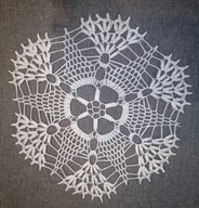 Serwetka szydełkowa śr. ok. 23 cm