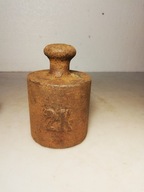 stary odważnik 2 kg 1907 rok