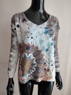 włoska bluzka lekki sweter wzory 38/40