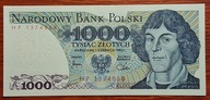 PRL 1000 zł 1982 HP 1374868 Stan unc