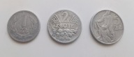1 zł, 2 zł, 5 zł , 1973 r, PRL - zestaw