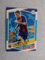 Karta topps match attax autograf Barcelona Lucas Digne Champions League