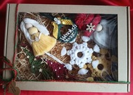 Zestaw na choinkę z makramy