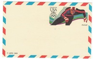 Stany Zjednoczone 1983 Kartka Cp ** sport igrzyska olimpijskie Olimpiada