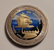 2 euro okolicznościowe Portugalia 2015 Timor -2 EURO KOLOR