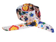 Naszyjnik z materiału długi