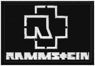 Termo Naszywka Muzyczna Rammstein Logo Rock Haftowana Naprasowanka