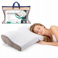 PODUSZKA ORTOPEDYCZNA DO SPANIA NA BOKU I BRZUCHU PROFILOWANA MEMORY PIANKA