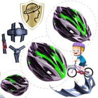 KASK ROWEROWY REGULOWANY Z DASZKIEM LEKKI NA ROWER ROLKI HULAJNOGĘ 54-62 CM