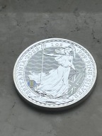 Moneta srebrna Britannia 2023 z Elżbietą II