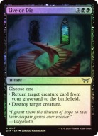 Karta Magic: The Gathering Live or Die DSK *Foil*
