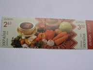 Ukraina - Europa CEPT 2005 - gastronomia - Mi. 719-20 ** para
