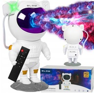 PROJEKTOR GWIAZD ASTRONAUTA LASEROWA LAMPKA DLA DZIECI NOCNA LED RZUTNIK