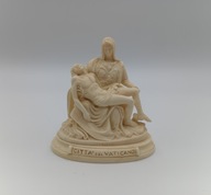 Pieta - Maryja trzymająca Jezusa w ramionach - śliczna figurka Sygnowana