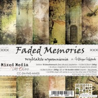 Zestaw papierów FADED MEMORIES 15x15 Craft O'Clock.