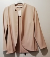 COCOMORE pastelowy żakiet / marynarka casual, pudrowy róż, rozm. 40