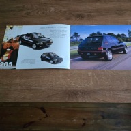 Peugeot 106 205 306 405 605 program 1994