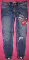NEW LOOK JENNA skinny JEANSY ŚREDNI STAN RURKI 38