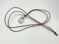 Naszyjnik wisiorek minerał rzemyk