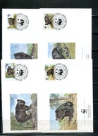 A51524)WWF-FDC Ssaki: Pakistan 759 - 762