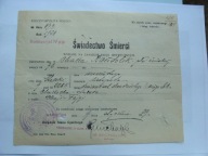 Akt śmierci Żyda Chałka Baudolik Warszawa judaik 1929