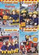 Strażak Sam Wygłupy, Pukawka, Pierścionek i inne DVD ZESTAW BAJEK