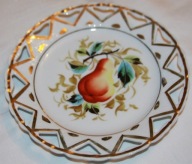 PATERKA***TALERZYK **AŻUR **OWOCE