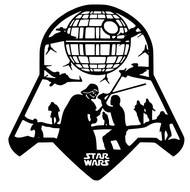 Star Wars Dekoracja Ścienna Panel Wall Art