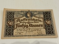 50 Kronen (Vienna) notgeld Austria; N#421182; stan VF