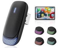 BEZPRZEWODOWY MODUŁ ADAPTER CarPlay DO AUTA Bluetooth + Wi-Fi Plug & Play