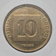 *IZRAEL [0265]*10 agor 2006 Szekel izraelski, Herb, Menora ISRAEL 10 AGOROT