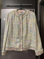 ESCADA piękny żakiet w stylu Coco r. 44