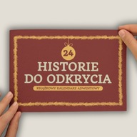 24 HISTORIE DO ODKRYCIA - Książkowy Kalendarz Adwentowy Zeszyt Dziennik