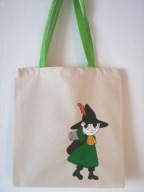 WŁÓCZYKIJ - torba ręcznie malowana