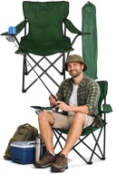 SKŁADANE KRZESŁO TURYSTYCZNE WĘDKARSKIE KEMPINGOWE OGRODOWE LEKKIE + GRATIS