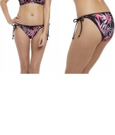 Śliczny markowy dół bikini dół bikini FREYA 2895 SUNSET PALM EUR M