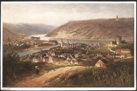 Bingen - Astudin-Karten von Rhein - Hoursch & Bechstedt 1930