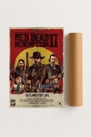 Plakat bez ramy 50x70cm Gang Dutcha RDR, gaming, western |Pomysł na Prezent