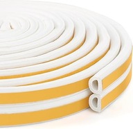 USZCZELKA TAŚMA PIANKOWA SAMOPRZYLEPNA DO OKIEN DRZWI BIAŁA 10 METRÓW