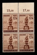 Cesarstwo Niemieckie / 879 - czwórka ( 1200. rocznica Fuldy ) 1944 r.