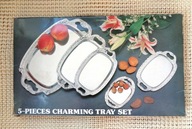 TACE METALOWE ZESTAW 5 SZT. nowe w różnych rozmiarach