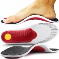 Wkładki do butów Ortopedyczne na Koślawość Płaskostopie Duże SUPINUJĄCE