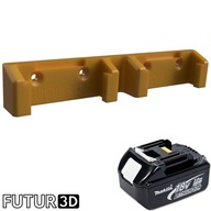 Uchwyt wieszak podwójny na akumulator baterię Makita 18V LXT