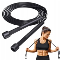 SKAKANKA BOKSERSKA CROSSFIT FITNESS REGULOWANA CZARNA