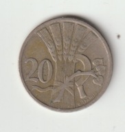Czechoslowacja 20 Halerzy 1921 ladny stan