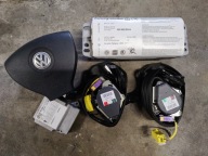 VW GOLF V PLUS PODUSZKI POWIETRZNE AIRBAG AIR BAG KOMPLET + PASY